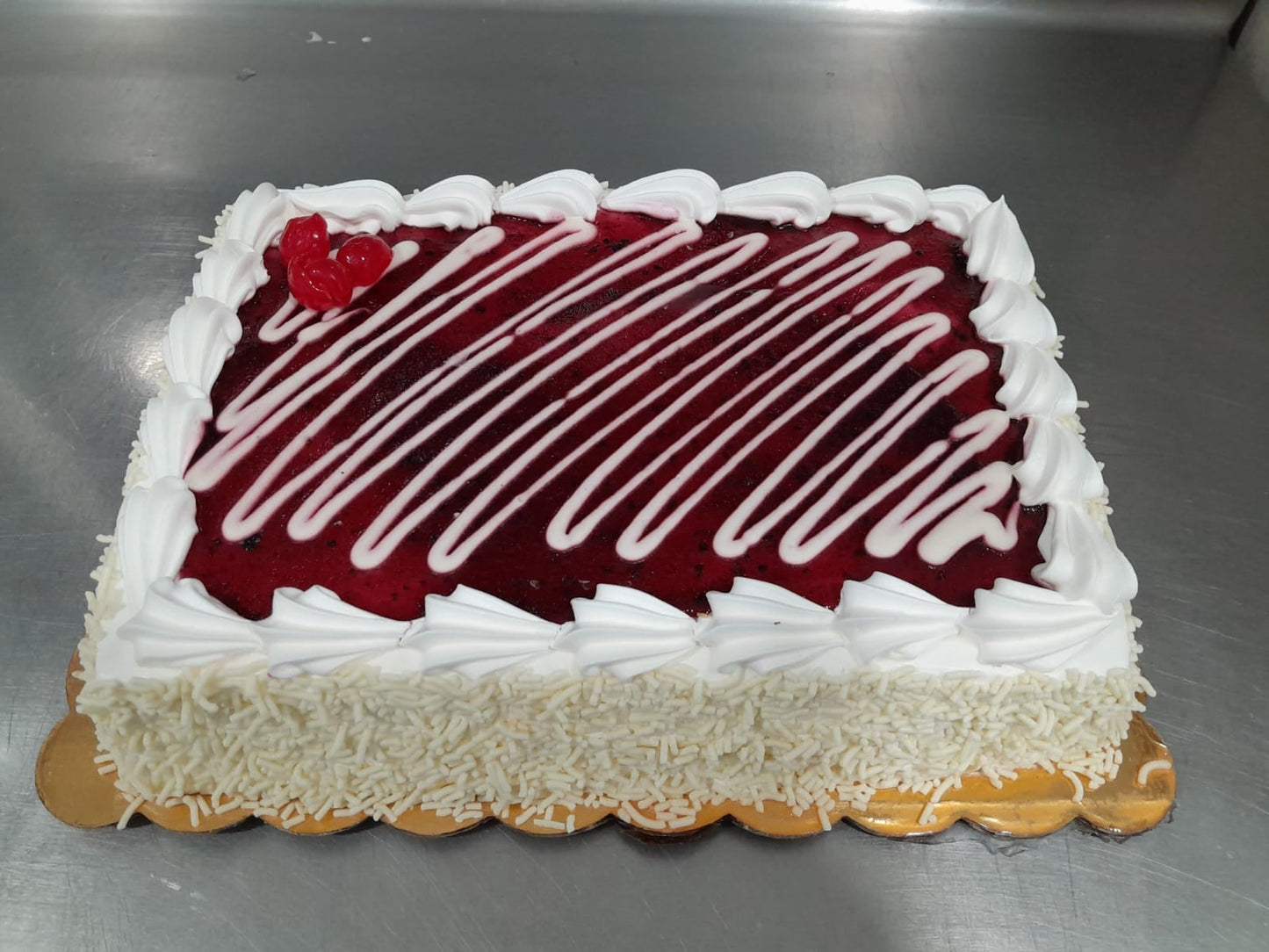 PASTEL 1/4 PLANCHA QUESO ZARZAMORA