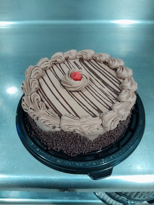 PASTEL AMERICANO CHOCO  ZARZA 8"