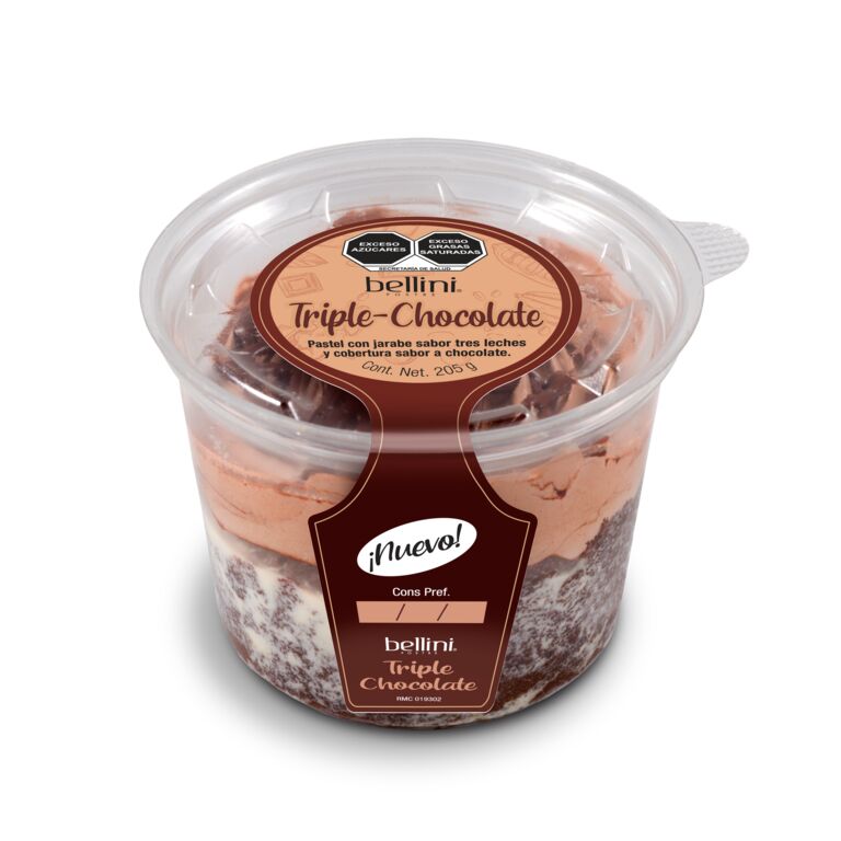 3 TRIPLE CHOCOLATE GLASS CAKE NAL